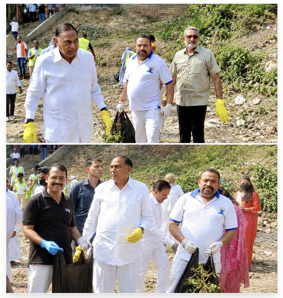 🌿💧 सेवा ही संकल्प, स्वच्छता ही संस्कार! 🇮🇳 – Public Outreach activity by Purvanchal Morcha